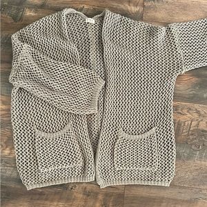 Lightweight chunky cardigan